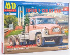 AVD Models Tatra-138 NT, 6x6, tahač, Model Kit 1590, 1/43