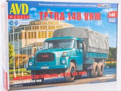 AVD Models Tatra-148 VNM, nákladní s plachtou, Model Kit 1591, 1/43