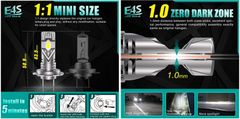 Stualarm LED H7 bílá, 9-18V, 5400LM (95HLH-H7-E4S) 2ks