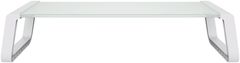 Trust stojan na monitor z tvrzeného skla Monta, bílá