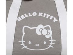 sarcia.eu Hello Kitty Šedá cestovní taška, turistická taška, prostorná 50x25x25 