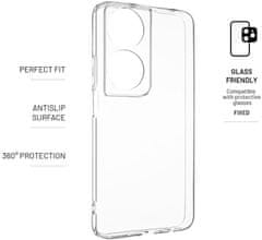 FIXED TPU gelové pouzdro pro Honor X7b/90 Smart, čirá