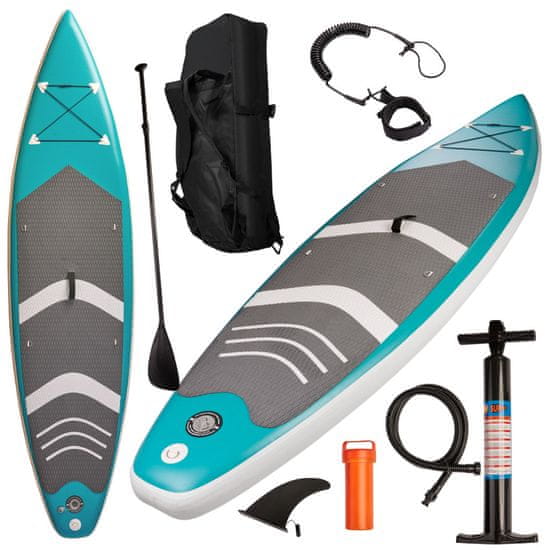 Kiki KX4025 Paddleboard SUP s příslušenstvím 320 cm modro-šedý