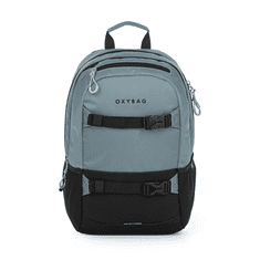 Oxybag Studentský batoh + etue OXY Sport Black Grey