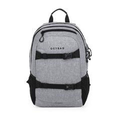 Oxybag Studentský batoh + etue OXY Sport Grey Melange