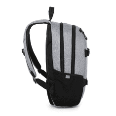 Oxybag Studentský batoh + etue OXY Sport Grey Melange