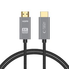 Tech-protect Ultraboost kabel HDMI 2.1 4K / 8K 1m, černý