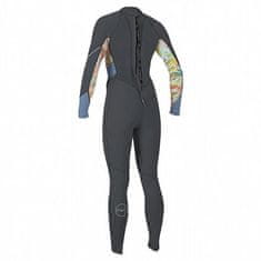 O'Neill neopren O'NEILL Wms Bahia 3/2 Back Zip Full GRAPHITE/DAHLIA/INFINTY 6