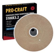 Procraft Brusný kotouč pro ostřičku řetězových pil Procraft S100X3.2 /SK950