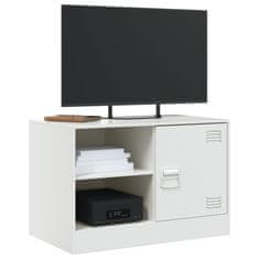 Vidaxl TV skříňka bílá 67 x 39 x 44 cm ocel