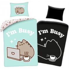 Halantex Bavlněné ložní povlečení Pusheen - I'm Busy