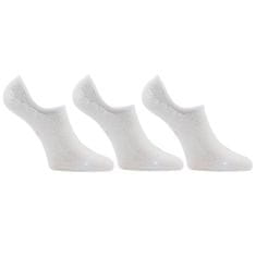 Voxx 3PACK ponožky bílé (Barefoot sneaker) - velikost L