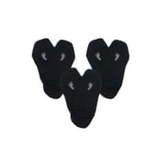 Voxx 3PACK ponožky černé (Barefoot sneaker) - velikost M