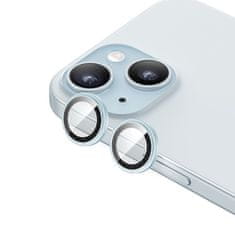 Benks Tvrzené sklo Warrior Lens Protector na kameru pro iPhone 15 - 15 Plus (čočka 2 kusy) modré