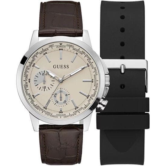 Guess Dárkový set Spec + náhradní řemínek GW0664G1