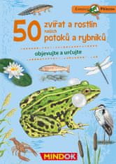 Mindok Expedice příroda: 50 zvířat a rostlin našich potoků a rybníků