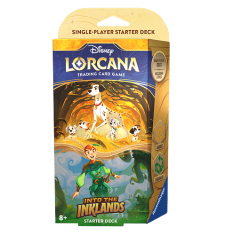 Ravensburger Karetní hra Lorcana: Into the Inklands Starter Deck - Amber/Emerald