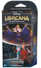 Ravensburger Karetní hra Lorcana: Rise of the Floodborn - Amber / Sapphire Starter Deck