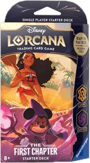 Ravensburger Karetní hra Lorcana: The First Chapter - Amber / Amethyst Starter Deck