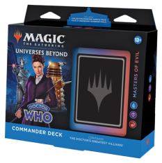 Wizards of the Coast Magic: The Gathering - Doctor Who - Commander Deck - Masters of Evil