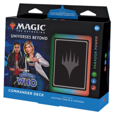 Wizards of the Coast Magic: The Gathering - Doctor Who - Commander Deck - Paradox Power