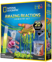 Bandai National Geographic Amazing Reactions Chemistry Set