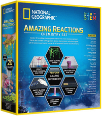 Bandai National Geographic Amazing Reactions Chemistry Set