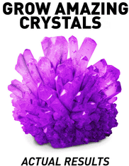 Bandai National Geographic Crystal Growing Kit Purple