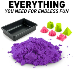 Bandai National Geographic Ultimate Purple Play Sand