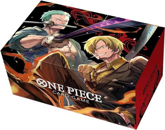 Bandai ONE PIECE CARD GAME - OFFICIAL STORAGE BOX ZORO & SANJI