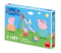 Dino Peppa Pig pojď si hrát a skluzavky