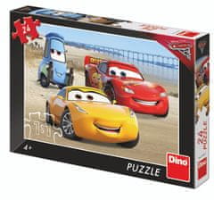 Dino Puzzle Cars 3: Na pláži 24 dílků