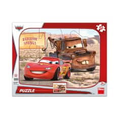 Dino Puzzle Cars: Blesk & Burák 12 dílků deskové