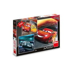 Dino Puzzle Cars 3: Trénink 3x55 dílků