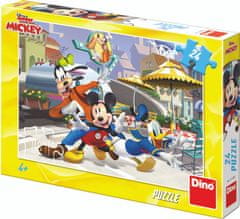 Dino Puzzle Mickey a přátelé 24 dílků