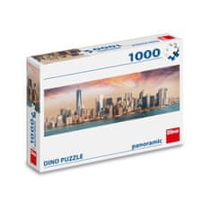 Dino Puzzle Manhattan za soumraku 1000 dílků panoramic