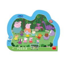 Dino Puzzle Peppa Pig 25 dílků deskové