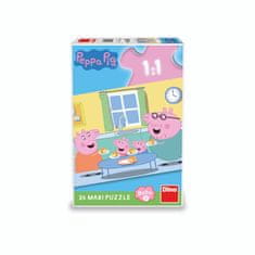 Dino Puzzle Peppa Pig: Oběd 24 dílků maxi