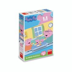 Dino Puzzle Peppa Pig: Oběd 24 dílků maxi