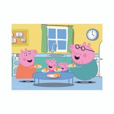 Dino Puzzle Peppa Pig: Oběd 24 dílků maxi