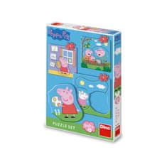 Dino Puzzle set Peppa Pig: Rodina 3–5 dílků baby