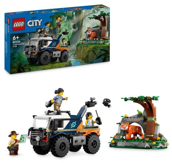 LEGO City 60426 Terénní vůz na průzkum džungle