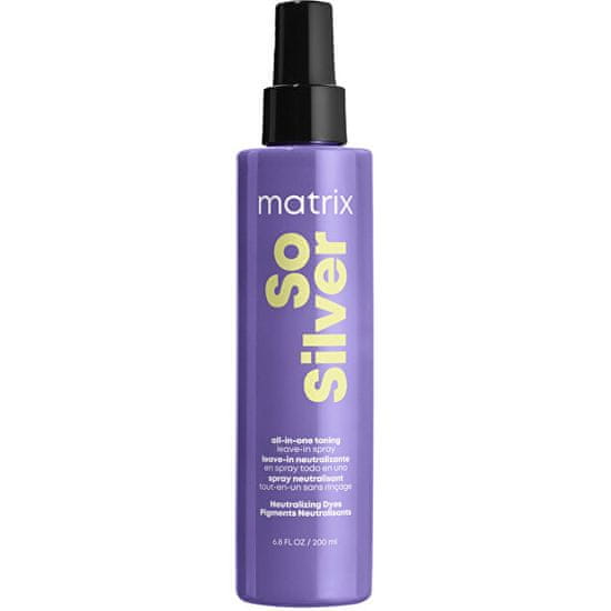 Matrix Bezoplachový neutralizační sprej So Silver (All-in-One Toning Leave-In Spray) 200 ml