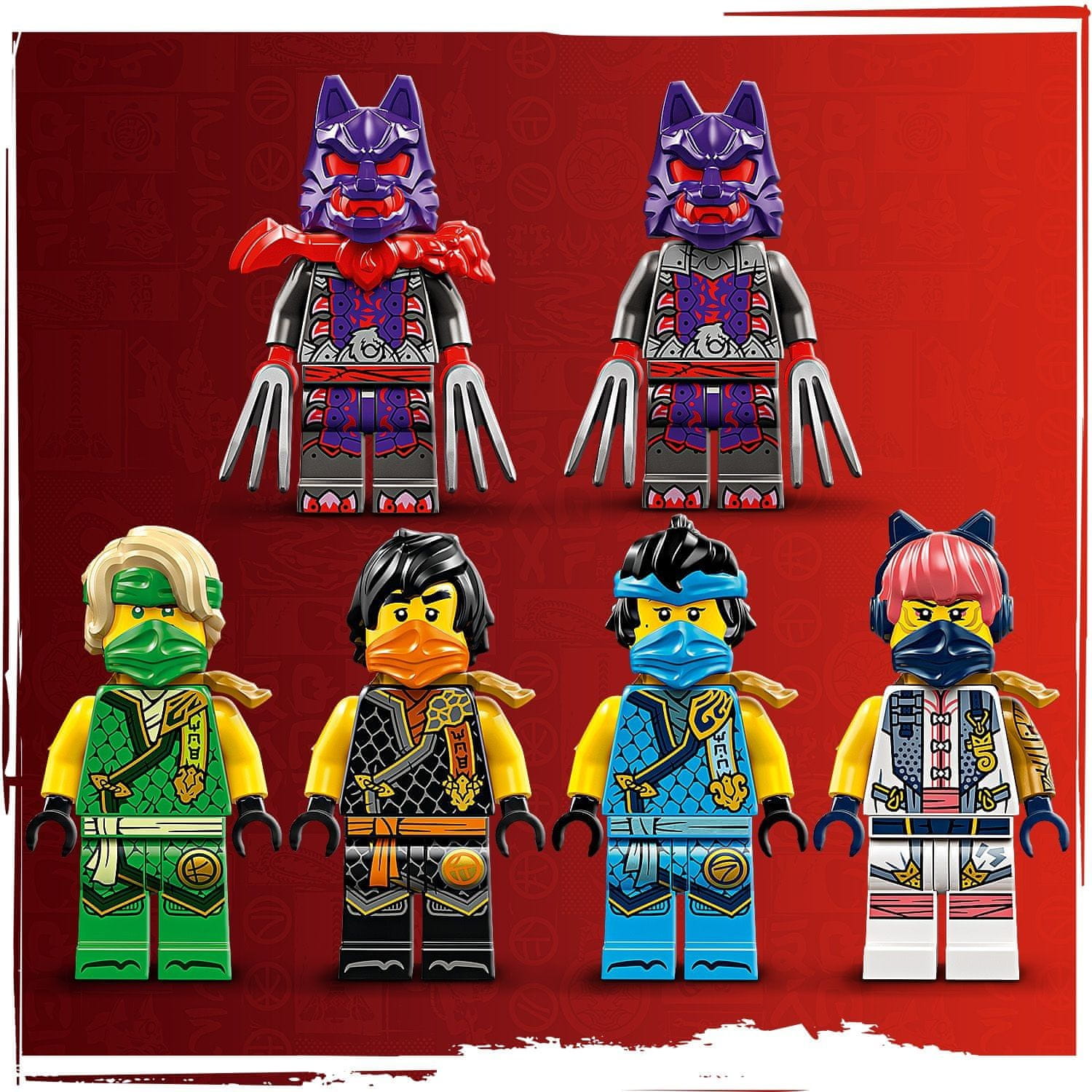 LEGO Ninjago 71820 Tým nindžů a kombo vozidlo