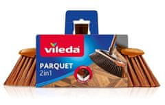 VILEDA PROFESSIONAL Metla na zametání parket 2v1 solid universal + tyč