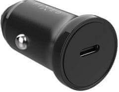 FIXED autonabíječka, USB-C, PD, 30W, černá