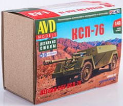 AVD Models KSP-76, Model Kit 1618, 1/43