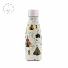 Cool Bottles Dětská nerezová termolahev COOL BOTTLES Kids Indian Tribe třívrstvá 260ml 3D