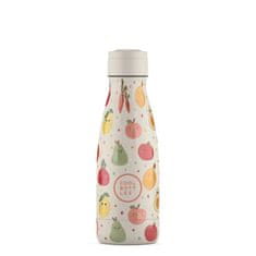 Cool Bottles Dětská nerezová termolahev COOL BOTTLES Kids Fruit Salad třívrstvá 260ml 3D