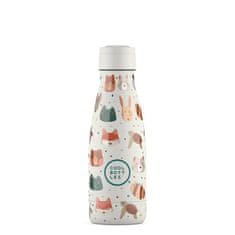 Cool Bottles Dětská nerezová termolahev COOL BOTTLES Kids Pet Lover třívrstvá 260ml 3D